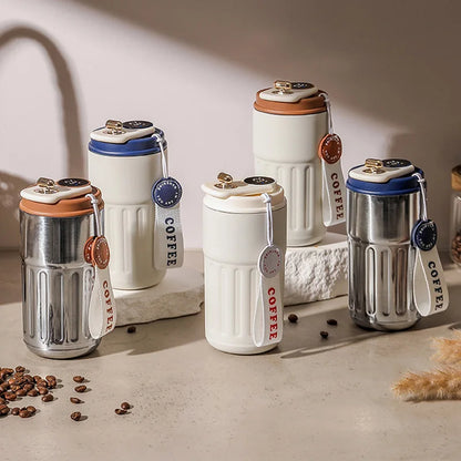 Thermora™ - Smart Display Coffee Cup