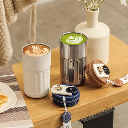 Thermora™ - Smart Display Coffee Cup